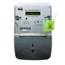 Лічильник NIK 2100 АР2 0000.0.11.220В 1-а фазний 1-но тарифний