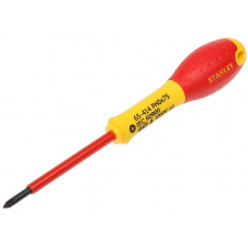 Прорезиненная отвертка Stanley FatMax VDE 1000V Ph0х75