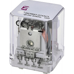 Електромеханічне реле ETI 002473063 RERM3-24ACL 3p (16A AC1 250V AC) Фастів