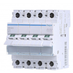 Вимикач навантаження Hager SBN463 4P 63А/400В 4м Херсон