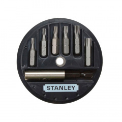 Набор отверточных вставок Stanley 7 шт (биты, магнитные держатели) Киев