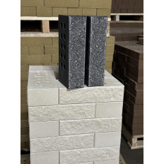 Цегла облицювальна ECOBRICK мармур ложок 250x110x65 мм слонова кістка Миколаїв