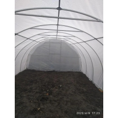 Теплиця "Файна" 3 х 12 м, (труба оцинкована 30х20 мм.), повний комплект "Преміум", плівка UV-4, 120 мкм. Красноград