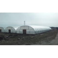Теплиця під ключ "Округла 10х60" розміром 10х60х4.3 м Киев