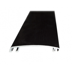 Алюмінієвий профіль притискна кришка АПК-40 бронзовий довжина 6 м Шостка