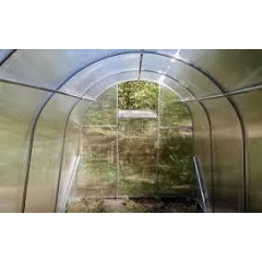 Теплиця "Косичка" 2 х 7 м (труба оцинкована 20х20), повний комплект "Преміум", плівка UV-4, 120 мкм. Боярка