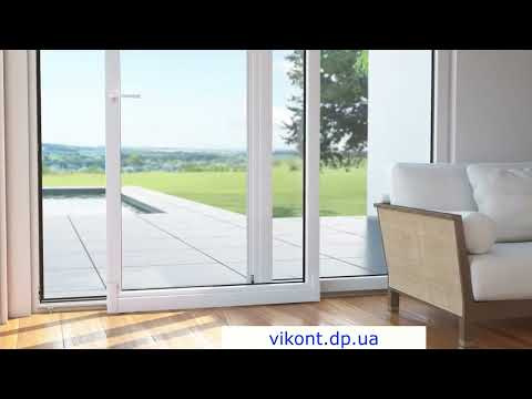 Наклонно-сдвижные системы | Раздвижные окна | Окна двери Виконт | vikont.dp.ua