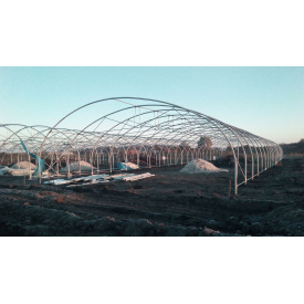 Каркас теплиці "Округла 10х100" розміром 10х100х4.3м
