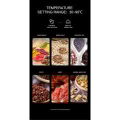 Дегидратор коммерческий Tekhniko DH-32H-BK черный (32 лотка) Киев