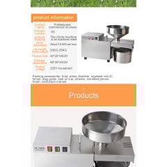 Маслопрес комерційний Tekhniko OP-S9 Рівне