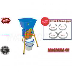 Мукомолка Novital Magnum 4V, 750 W мельница для пшеницы, кукурузы, ячменя, овса, гречки, травяной муки Київ