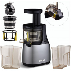 Соковитискач BioChef Synergy Slow Juicer Black Київ