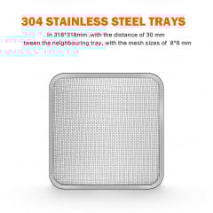 Дегидратор профессиональный Tekhniko DH-08S-BK (8 лотков) Суми