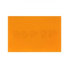 Силіконовий килимок для пастели SFT-1240 помаранчевий Вінниця