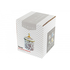 Банка для сыпучих продуктов "BUTTERFLY" Elmani с крышкой, 1,25 л, 12х12 см Новая Каховка