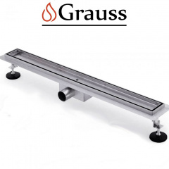 Душевой трап из нержавеющей стали SUS304 FD30-70x800, Grauss Чехия Токмак