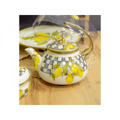 Чайник эмалированый "SICILY" Elmani с крышкой, 2,2 л Купянск