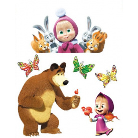 Наклейка интерьерная № 5 Label a picture Маша