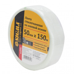 Стрічка склотканина на клейовій основі 50мм×150м SIGMA (8402701) Лубни