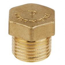 Заглушка латунна Ø1" З FP Pattaroni F592R005