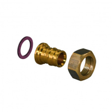 Штуцер Uponor Q&E латунний з накидною гайкою PL 25-G3/4 НГ (1023017)