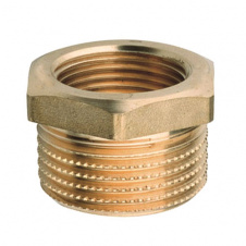 Перехідник латунний (футорка) Ø1/2" х 1 1/2" ВН FP Pattaroni F593R010