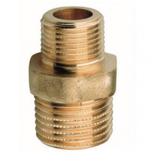 Ніпель редукційний латунний Ø1/2" х 3/4" ПН FP Pattaroni F591R005