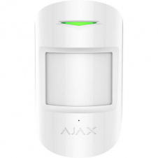 Бездротовий датчик руху і розбиття Ajax CombiProtect, Jeweller, 3V CR123A, білий