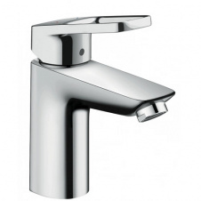 Змішувач одноважільний для умивальника 100 Hansgrohe Logis Loop зі зливним гарнітуром (71151000)