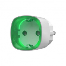 Розумна розетка з лічильником енергоспоживання Ajax Socket біла, Jeweller, 230V, 11А, 2.5 кВт