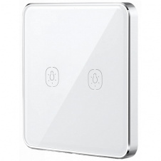 Розумна сенсорна кнопка-вимикач Tervix Pro Line ZigBee Touch Switch (2 клавіші) (433031)