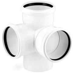 Хрестовина двухплоскостной Rehau Raupiano Plus 110/110/110 87 (121564003) Коростень