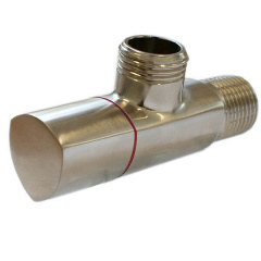 Кран санітарний DN15 1/2 GZ x 1/2 GZ Schlosser Сталь (606000022) Боярка