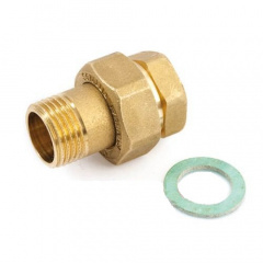 Американка пряма З/В з прокладкою General Fittings 1/2 Володимир-Волинський