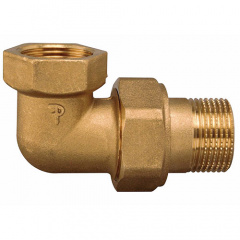 Американка (прокладка) латунна кутова Ø1 1/2" ВН FP Pattaroni F802R006 Броды