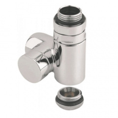 Кран відсікаючий триосьовий Carlo Poletti Combi Corner DX (правий) 1/2 (V110410BDX) Коростень