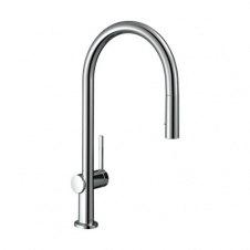 Змішувач одноважільний для кухні Hansgrohe Talis M54 з витяжним душем (72801000)