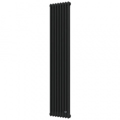 Трубчастий радіатор DeLonghi Multicolumn 2000 3 колони 8 секцій RAL90005MATT (0Q10320000800D0RAL9005M) Переяслав-Хмельницький