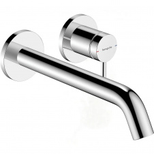 Змішувач для умивальника Hansgrohe Tecturis S без прихованої частини довгий вилив