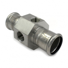 Муфта нержавіюча RM Inoxpres 195/007 35x 1/2" з отворами
