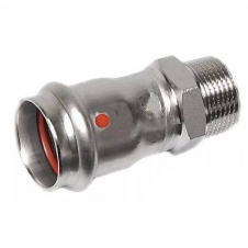 Ніпель з нержавіючої сталі Sanha NiroSan 9243g 35х1 1/4 Пр-ЗР (924335114)