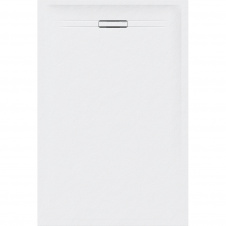 Душовий піддон Geberit SESTRA 80x120х4 прямокутний, білий, поверхня зі сланцевою структурою