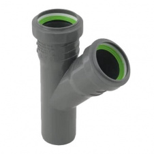 Трійник каналізаційний ASG HTR 50x50x45°
