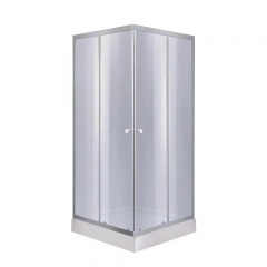 Душова кабіна Lidz Wawel SC 80x80 SAT.LOW.GR + піддон Lidz KAPIELKA Кременчук