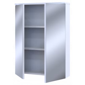 Зеркальный шкаф Мира Doros 578х764 мм навесной для ванной