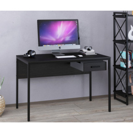 Письменный стол L-2p Loft-Design 120х650 мм с ящиками столешница дсп венге