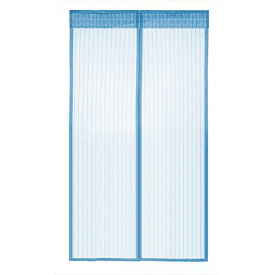 Дверна москітна сітка на магнітах Clip-on 100*210 см Голубий (48758023)
