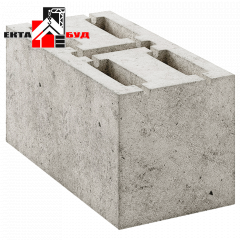 Блок будівельний бетонний шлакоблок стіновий 390х190х188 мм Київ