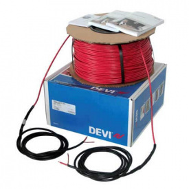 Кабель нагрівальний DEVIbasic 20S, одножильний, 1100W, 56м, 400V (140F0229)