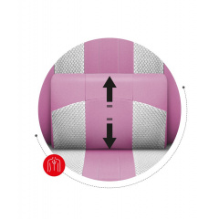 Комп'ютерне крісло huzaro Force 4.7 Pink тканина Якимівка